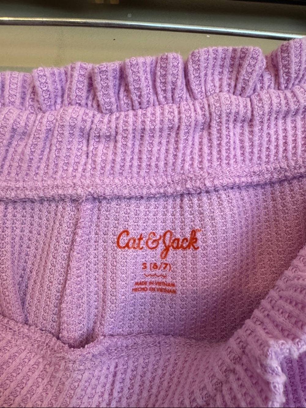 Cat & Jack waffle shorts with ruffle bundle, size Small (6/7) - Picture 12 of 12